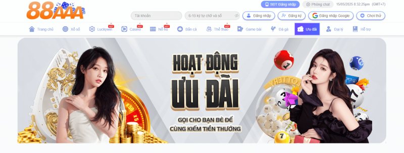 Khuyến mãi và ưu đãi của 88aa